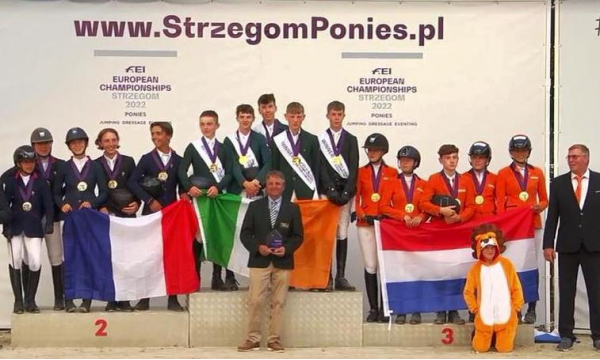 Irish Pony Show Jumping team crowned European Champions